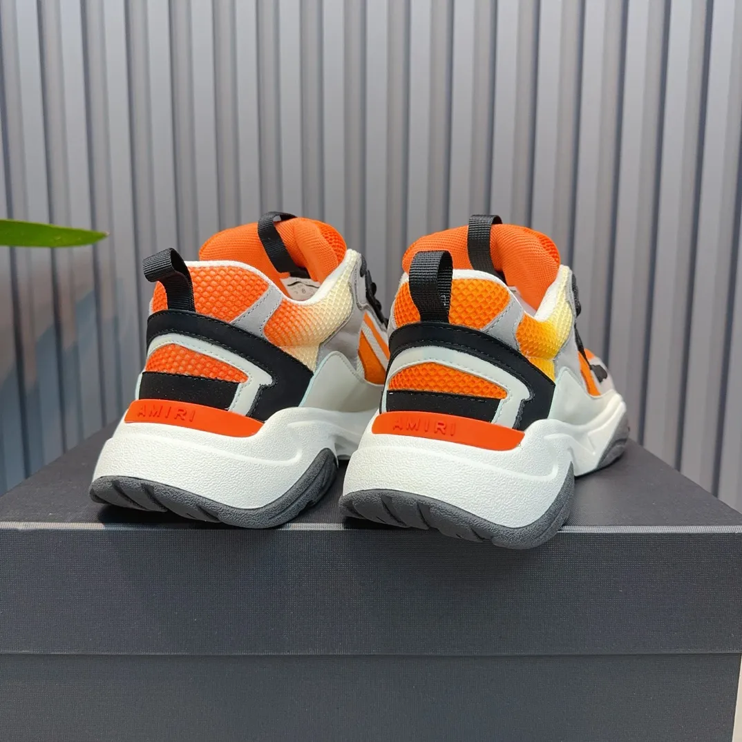 Men's shoes 💰740💰 AMIRI AMIRI fashion brand hot sale 🔥 Available all year round ✅ Official website synchronization Imported fabrics 1⃣️ vs 1⃣️ replica, original factory special original sole, 38-45 (38.45. Non-refundable)